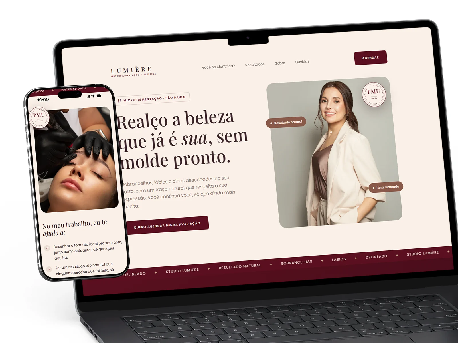 Exemplo — Site institucional